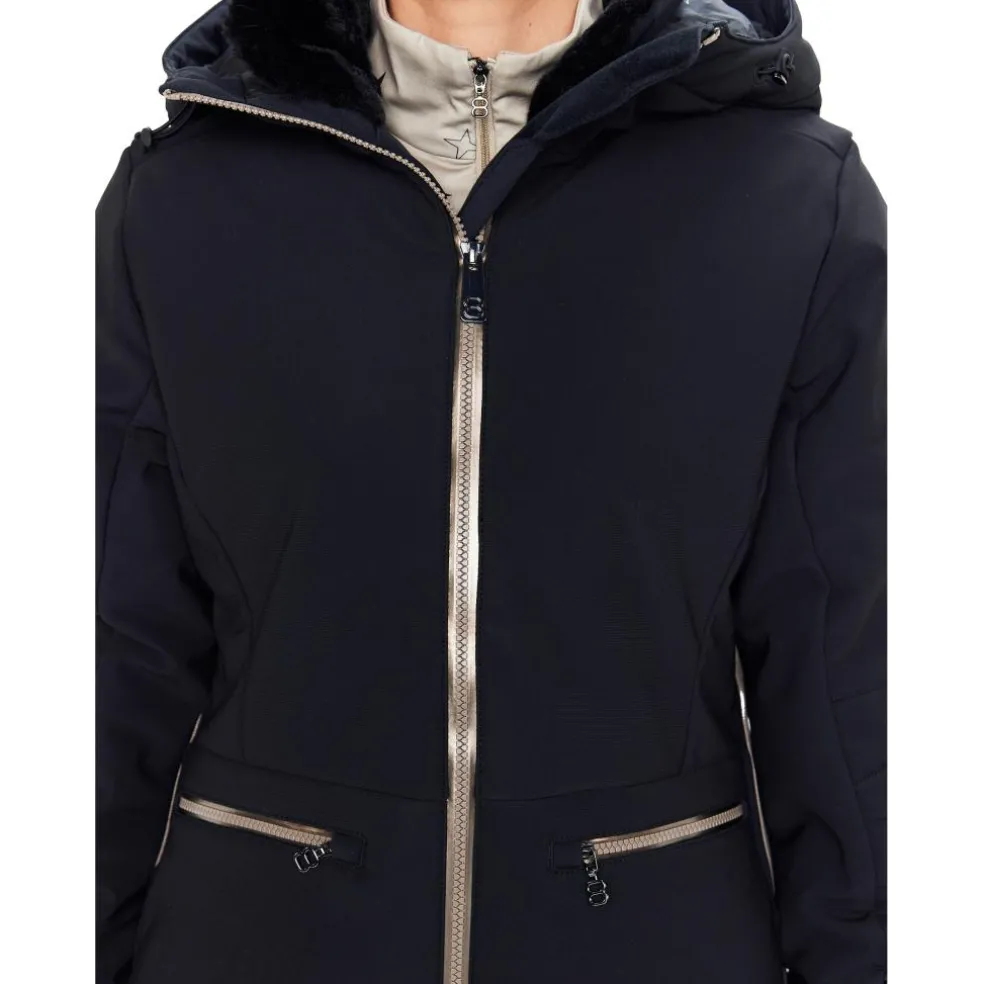 8848 Altitude Vienna softshell winterjas dames black