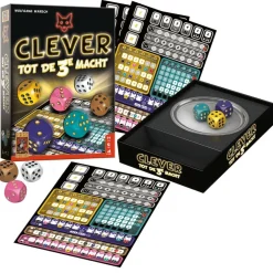 999 Games Clever tot de 3e macht dobbelspel