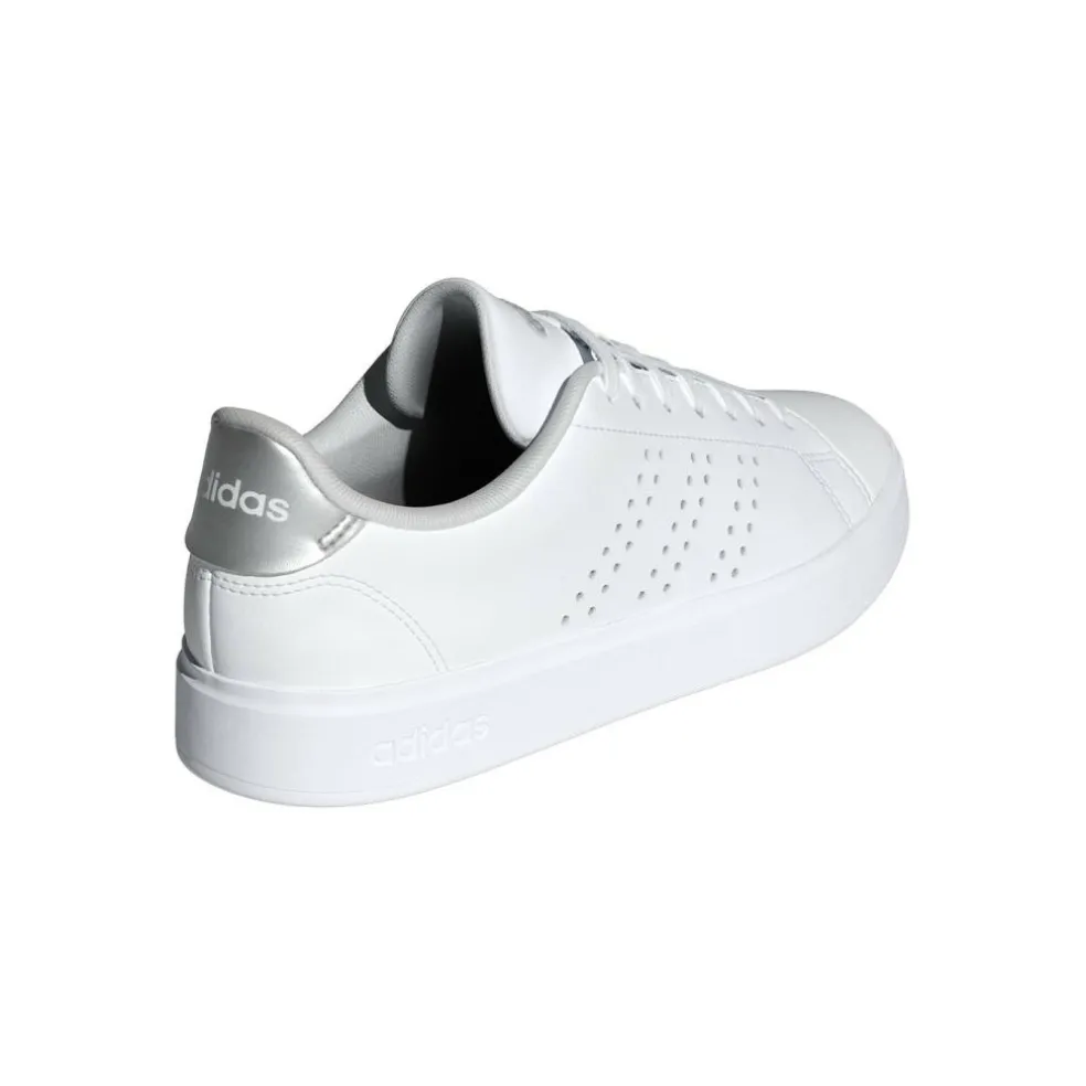 Adidas Advantage 2.0 schoenen dames cloud white grey two silver metallic