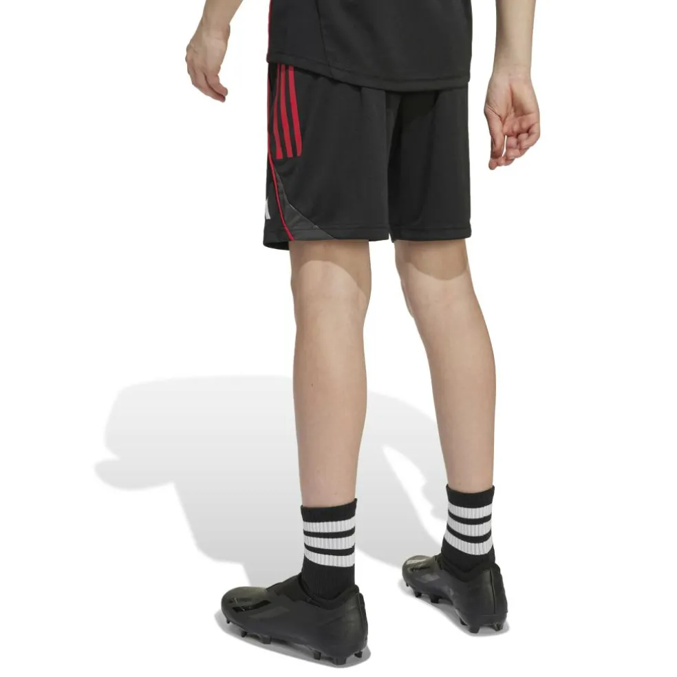 Adidas Ajax Tiro 25 voetbalbroekje junior black white bold red