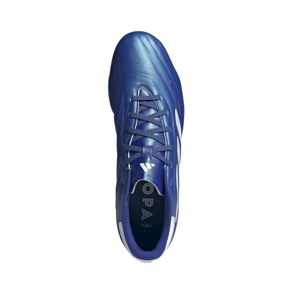 Adidas Copa Pure 2.2 FG voetbalschoenen lucid blue cloud white solar red