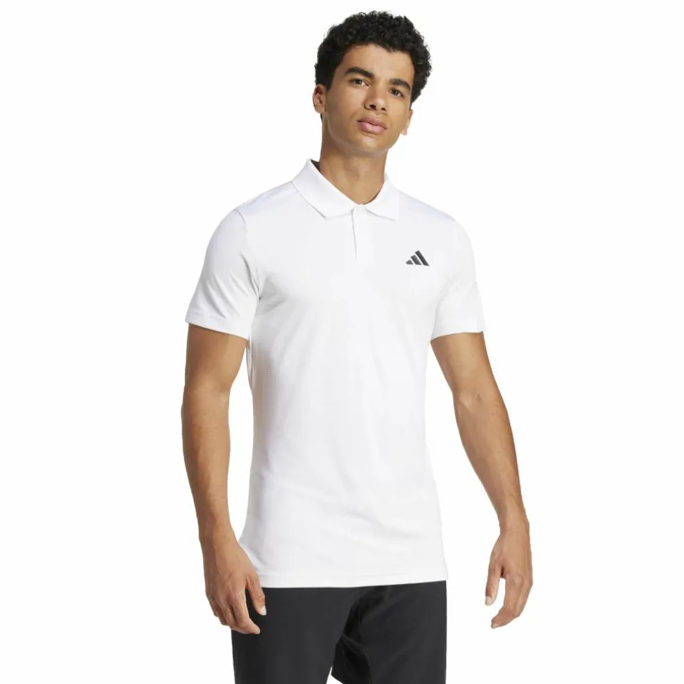 Adidas FreeLift tennispolo heren white