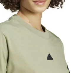 Adidas Future Icons 3-Stripes shirt dames tent green