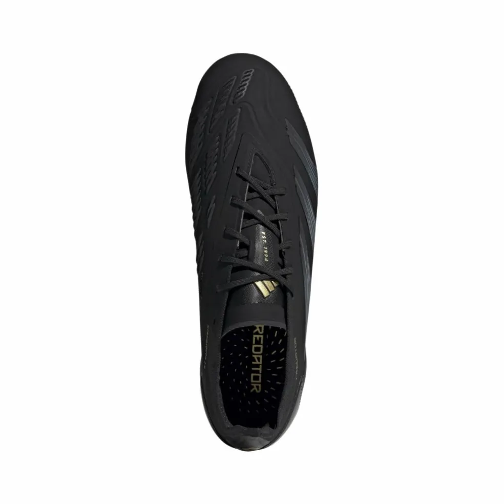 Adidas Predator Elite FG voetbalschoenen heren core black carbon gold metallic
