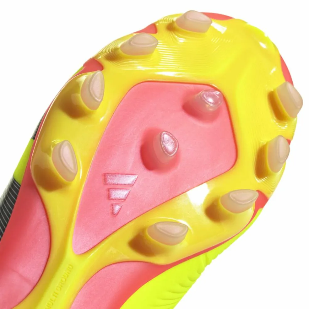 Adidas Predator Pro MG voetbalschoenen heren team solar yellow 2 core black solar red
