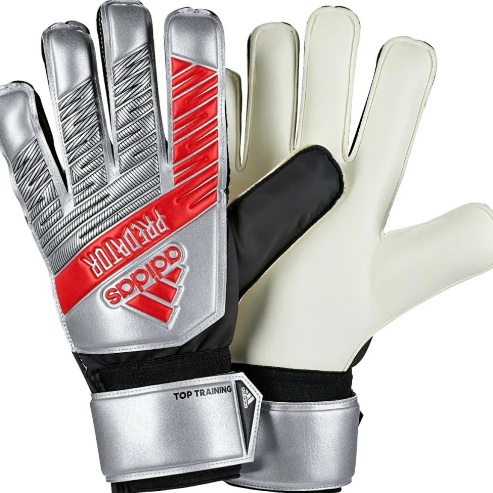 Adidas Predator Top Training keepershandschoenen silver metal black