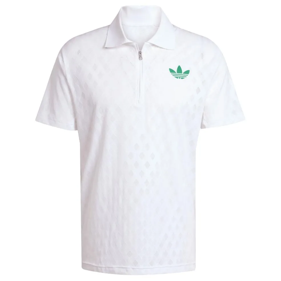 Adidas Pro Climacool+ Freelift tennispolo heren white