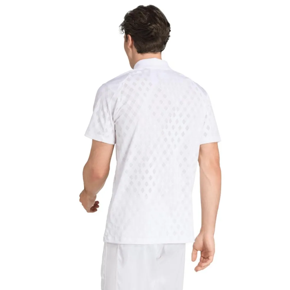Adidas Pro Climacool+ Freelift tennispolo heren white