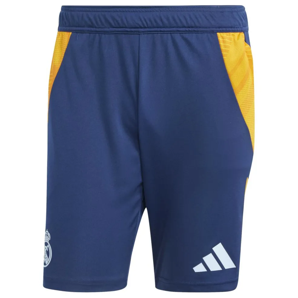 Adidas Real Madrid Tiro 24 Competition voetbalbroekje heren team navy 2 crew orange glow blue