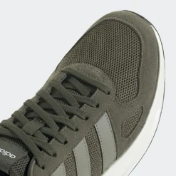 Adidas Run 84 schoenen heren olive strata silver pebble