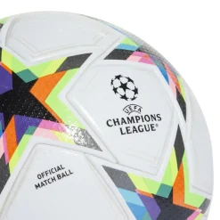 Adidas UCL Pro Void voetbal white silver metallic bright  cyan pantone