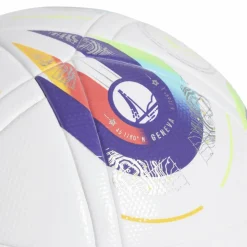 Adidas Women's Euro25 LGE voetbal white pantone lucid lemon