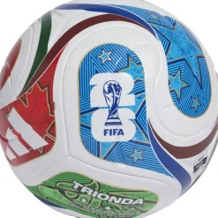 Adidas World Cup League voetbal white team royal blue solar blue power red