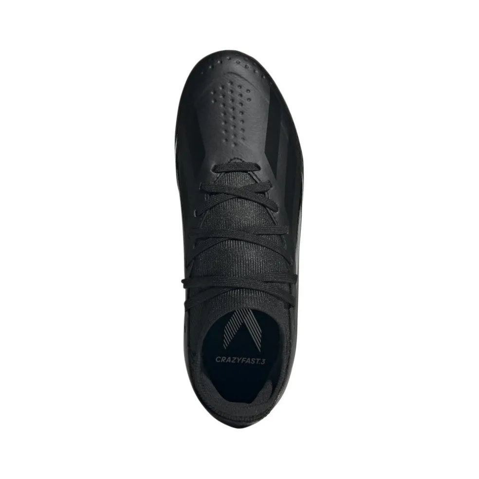 Adidas X Crazyfast.3 FG voetbalschoenen junior core black