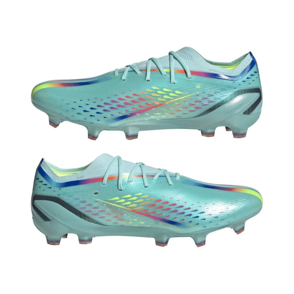 Adidas X Speedportal.1 FG voetbalschoenen heren clear aqua solar red power blue
