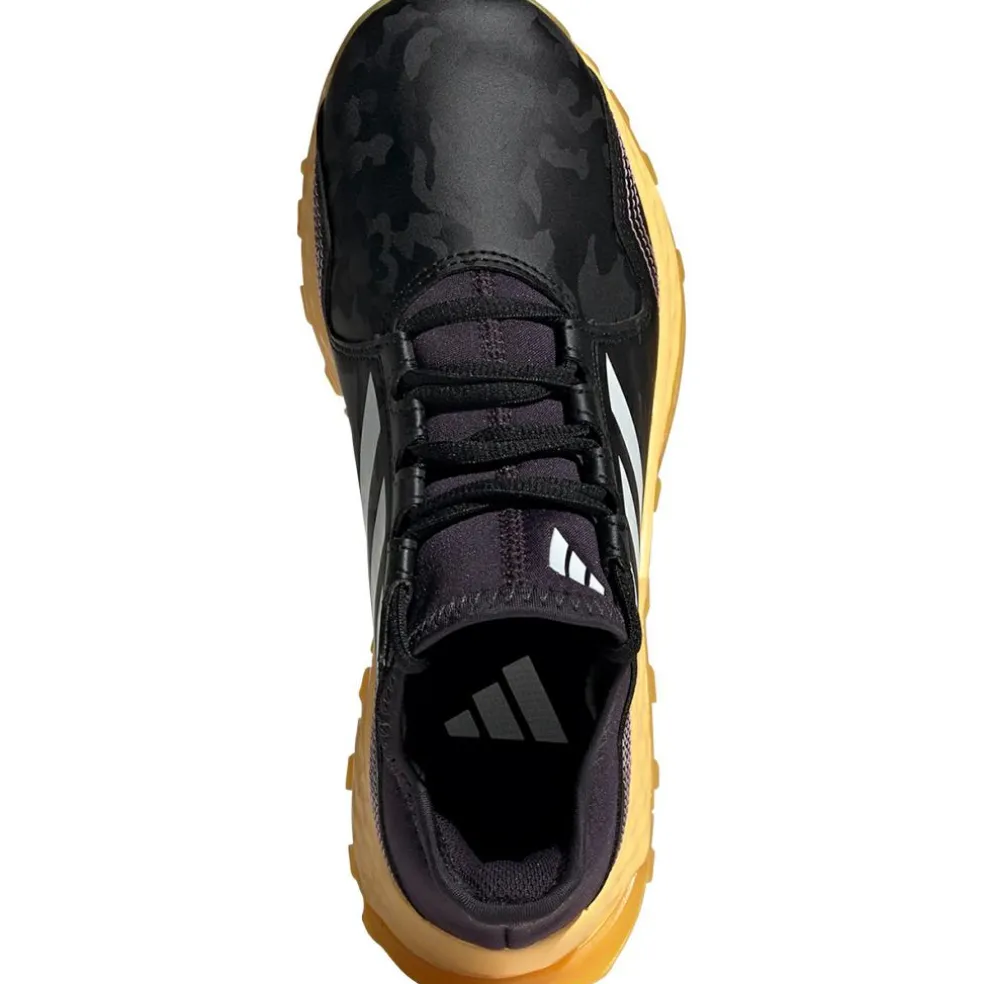 Adidas Youngstar hockeyschoenen junior core black zero metalic spark