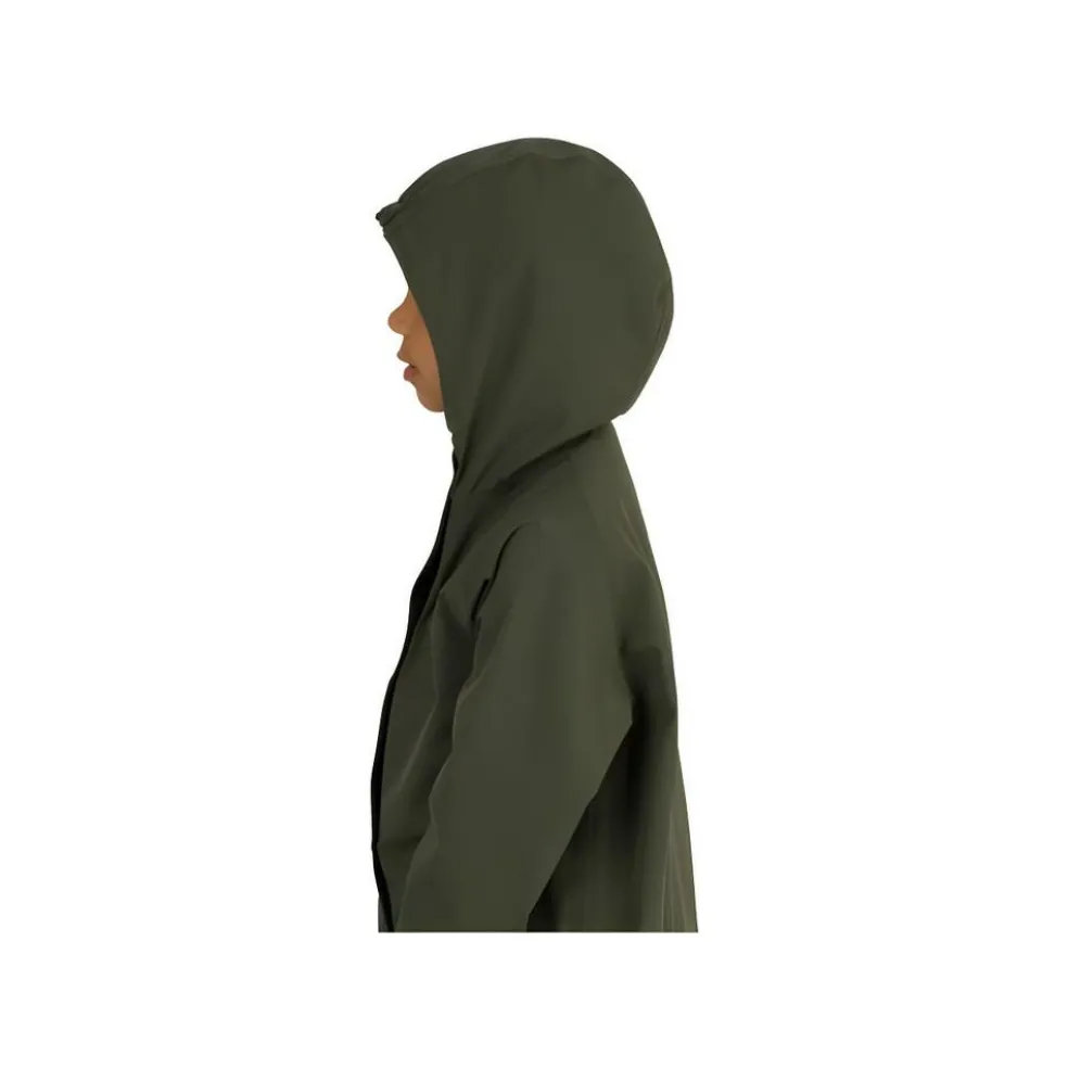 Agu Go Kids Parka Essential regenjas junior army green - 122 - 128