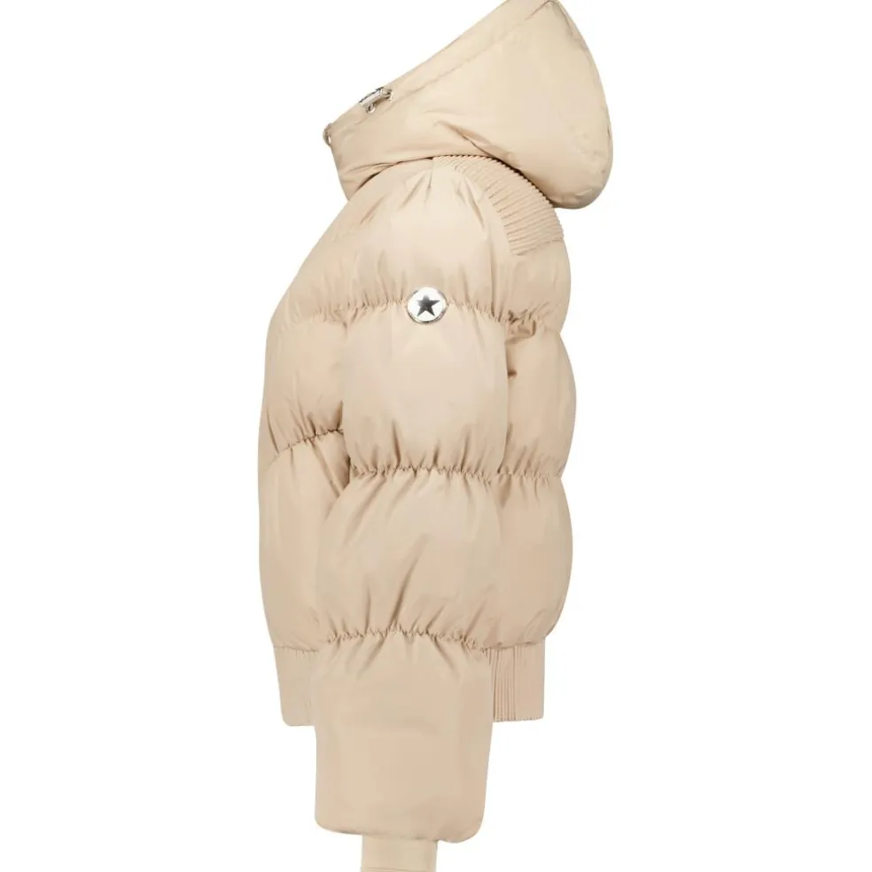 Airforce Sugarbush Bomber winterjas dames beige mist