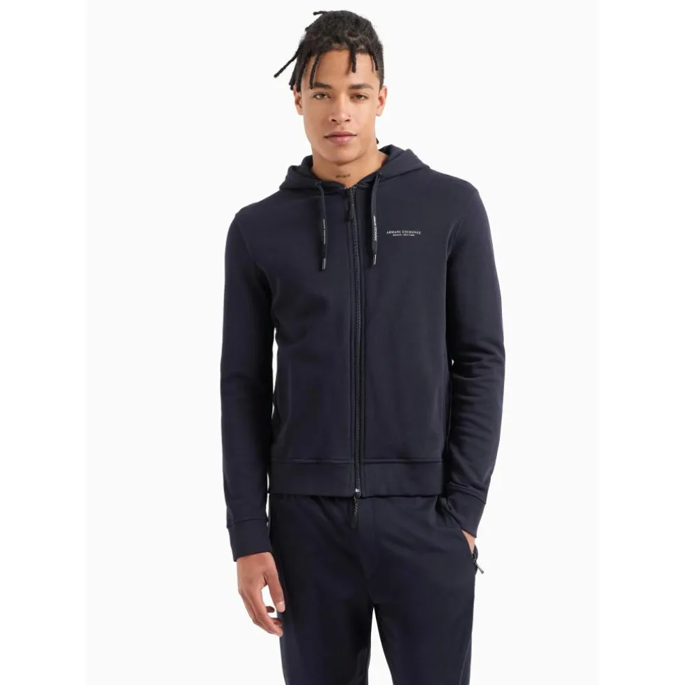 Armani Exchange 8NZM95ZJKRZ vest heren navy blue