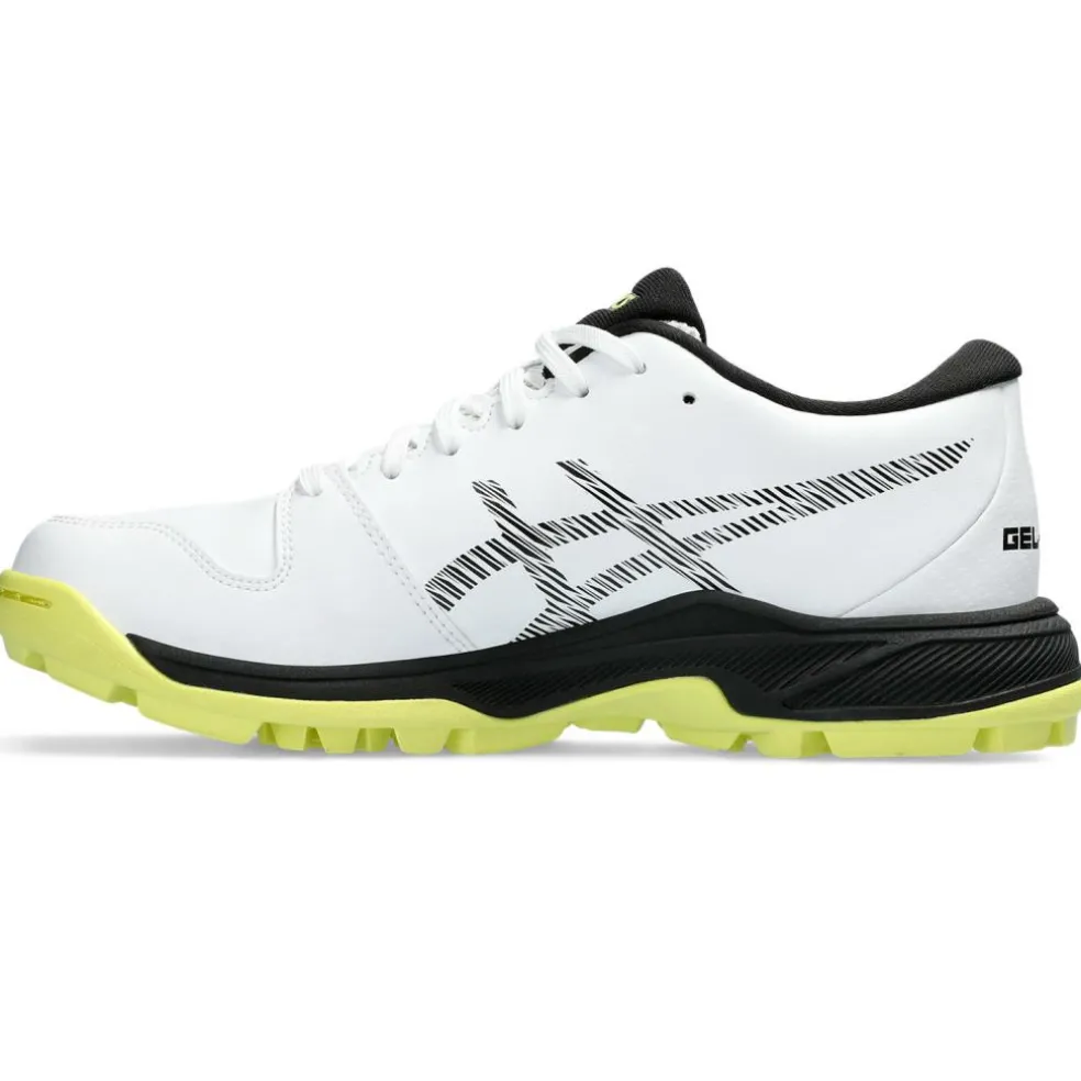 Asics Gel-Peake 2 GS hockeyschoenen junior white glow yellow