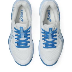 Asics Gel-Tactic 12 indoorschoenen dames white light blue