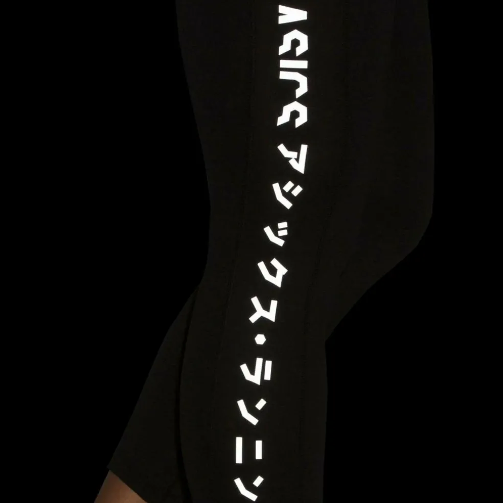 Asics Katakana Crop Tight hardloopbroek dames performance black