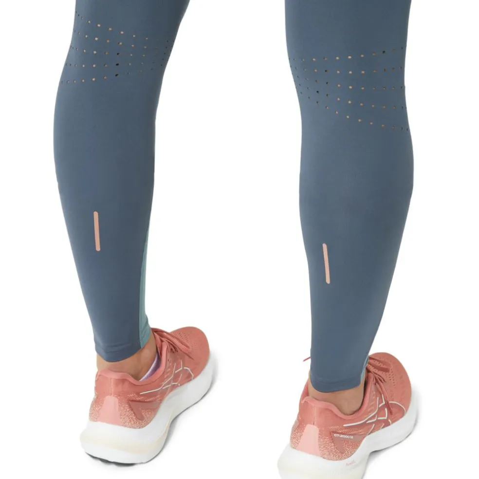 Asics Nagino hardloopbroek dames foggy teal tarmac