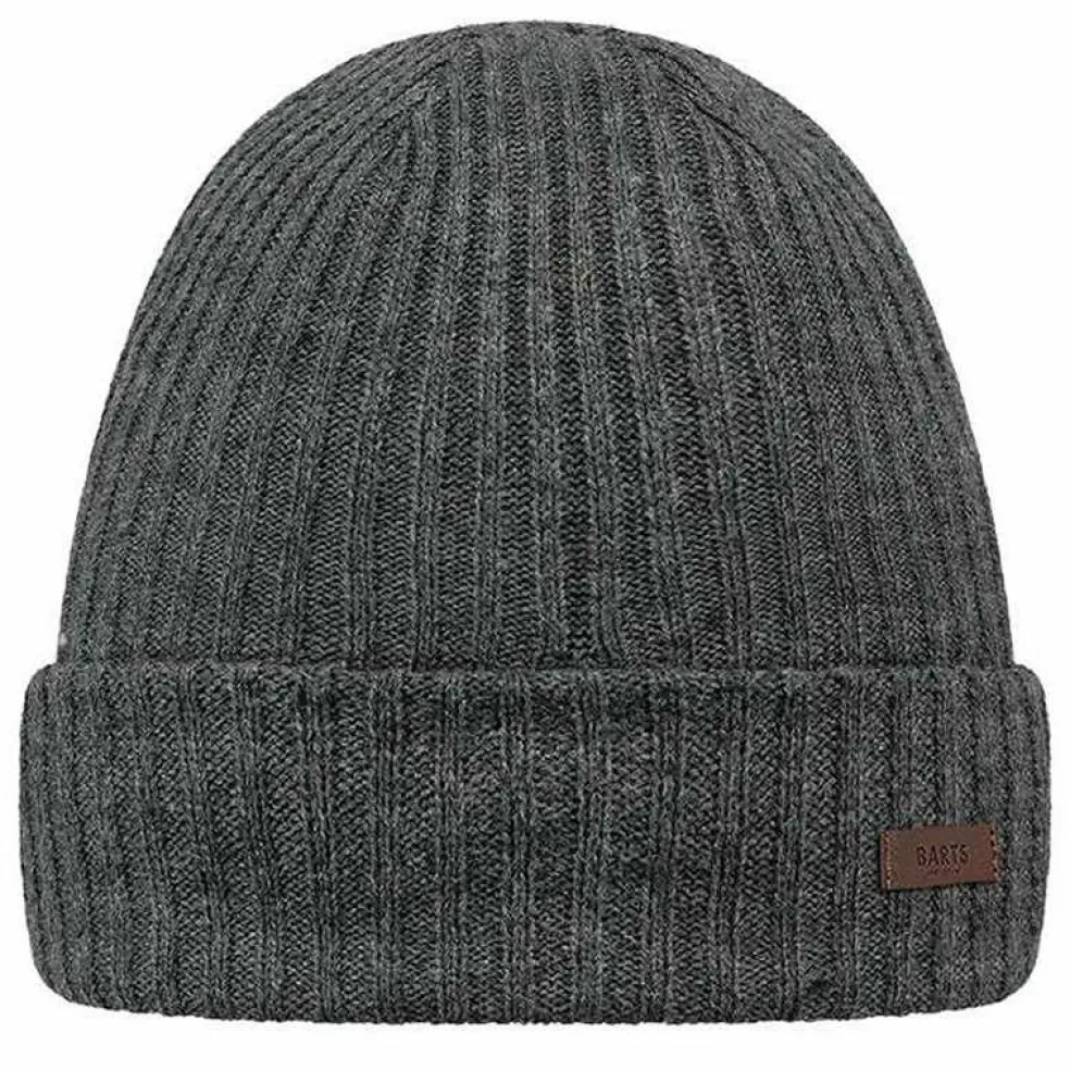 Barts Wilbert muts heren dark heather