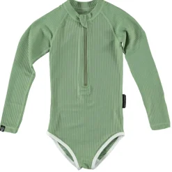 Beach & Bandits Basil Ribbed UPF50+ badpak junior
