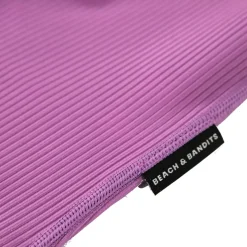 Beach & Bandits  Orchid Ribbed badpak junior purple
