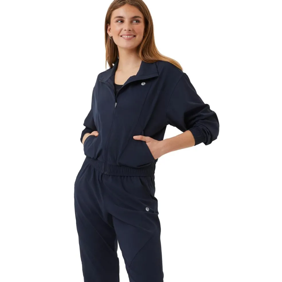 Björn Borg Ace Woven trainingsjack dames night sky