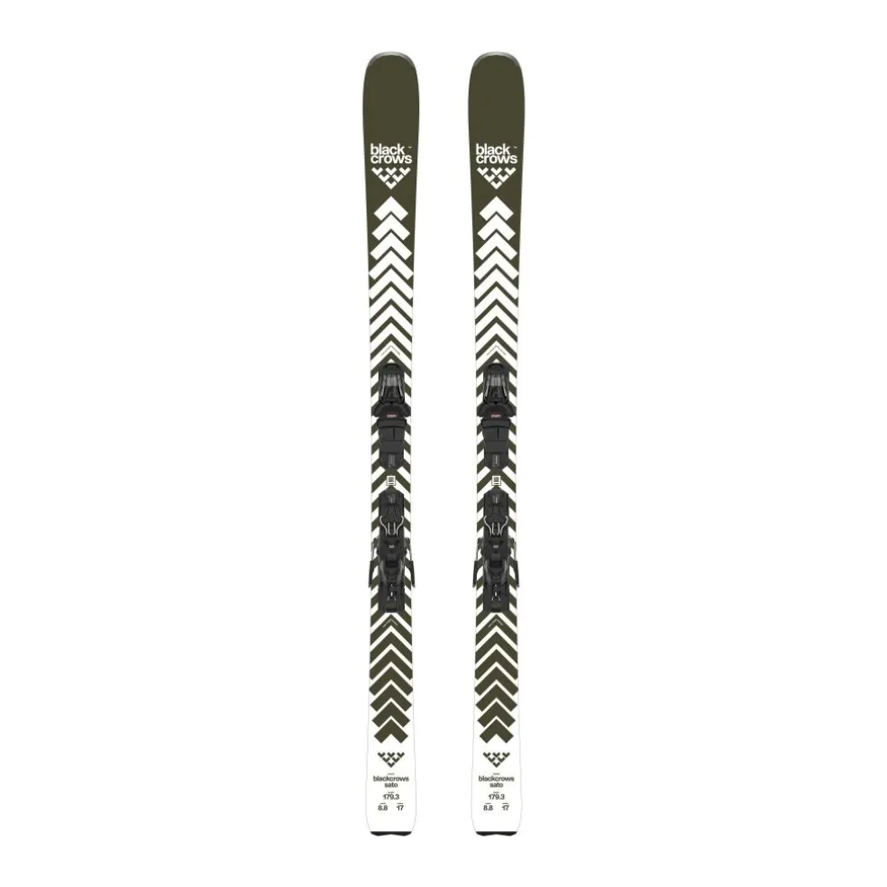 Black Crows Sato RT 25 - 26 ski's met EM10 binding