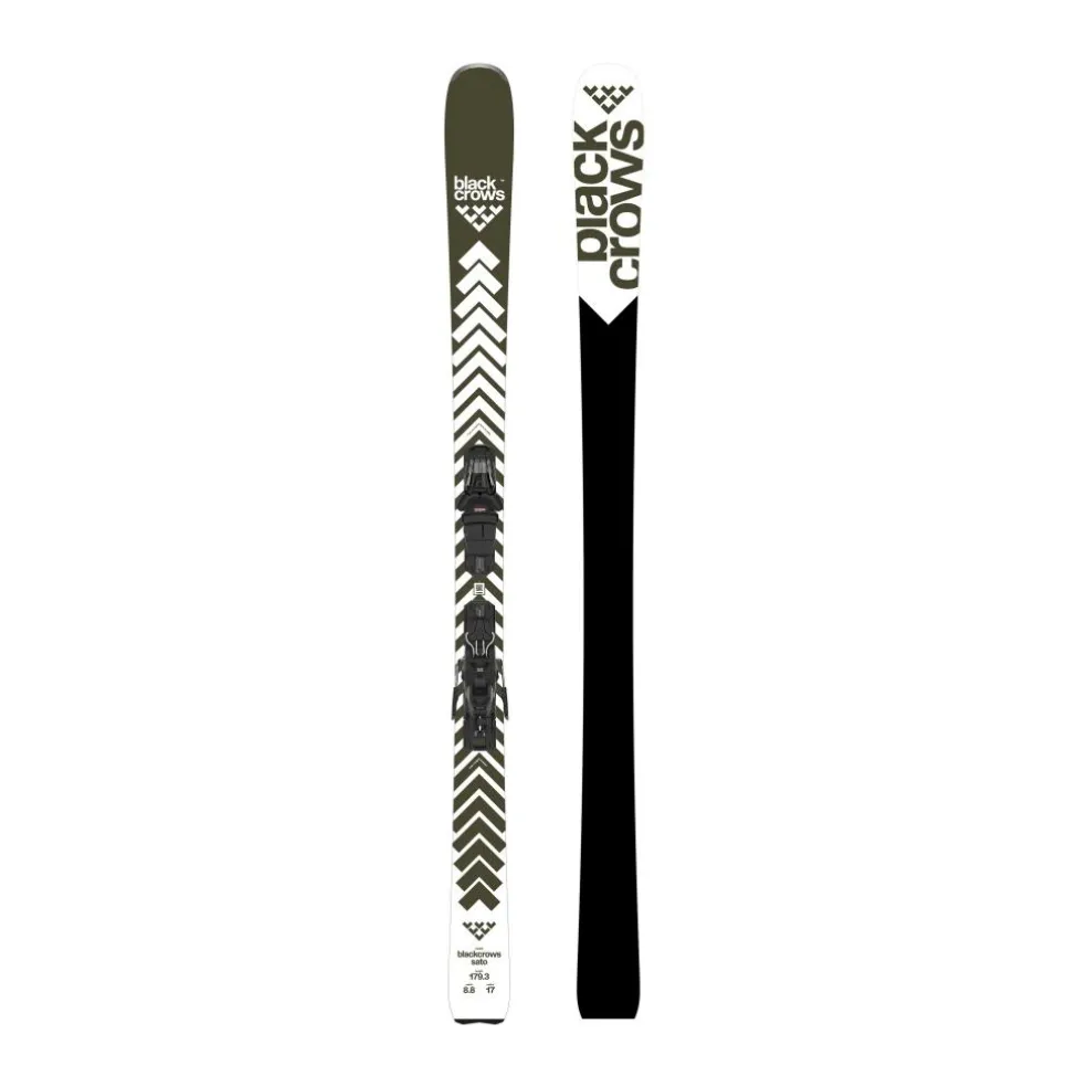 Black Crows Sato RT 25 - 26 ski's met EM10 binding