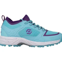 Brabo Elite hockeyschoenen junior mint purple