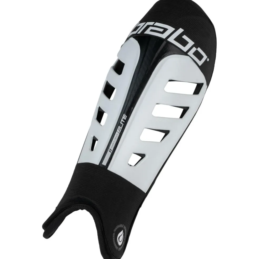 Brabo Elite scheenbeschermers white black