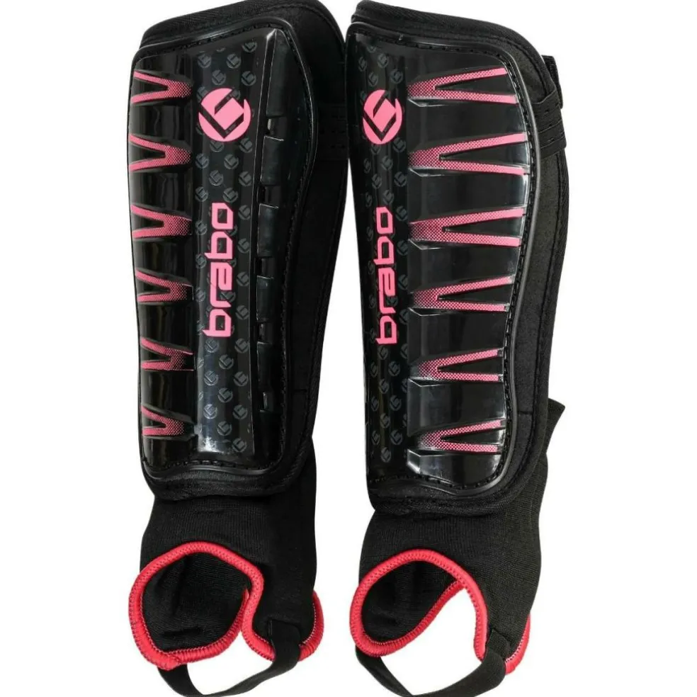 Brabo F4 scheenbeschermers black pink