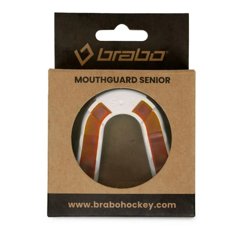 Brabo gebitsbeschermer trans orange white