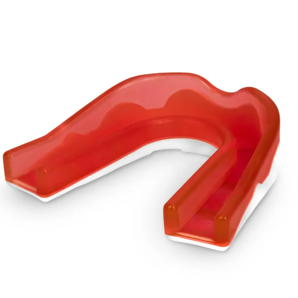 Brabo gebitsbeschermer trans red white