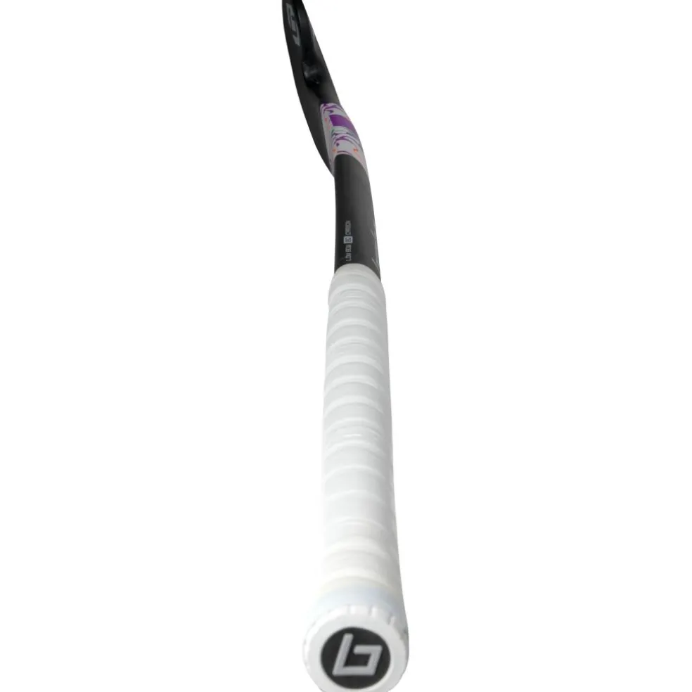 Brabo Pure 20 Low Bow hockeystick black purple - 36,5 inch