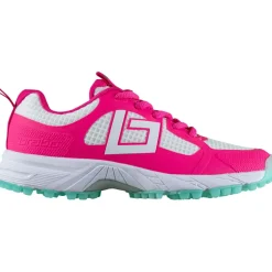 Brabo Tribute hockeyschoenen junior pink aqua inclusief slippers