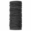 Buff Lightweight Merino Wool Tubular col solid grey