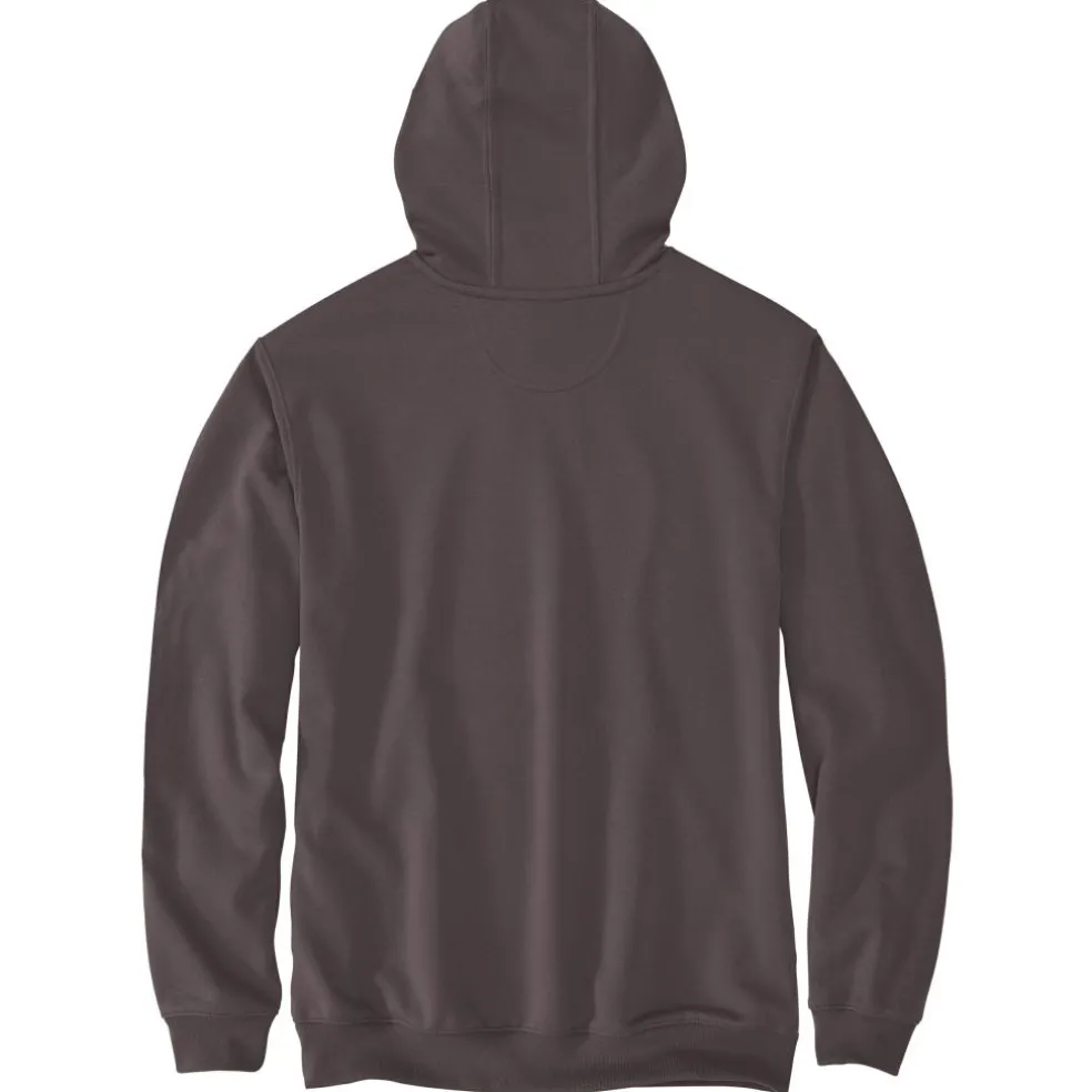 Carhartt Logo Sleeve Graphic hoodie heren dark sepia