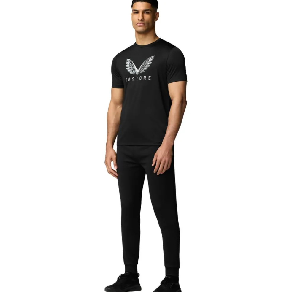 Castore Adapt Short Graphic shirt heren black white