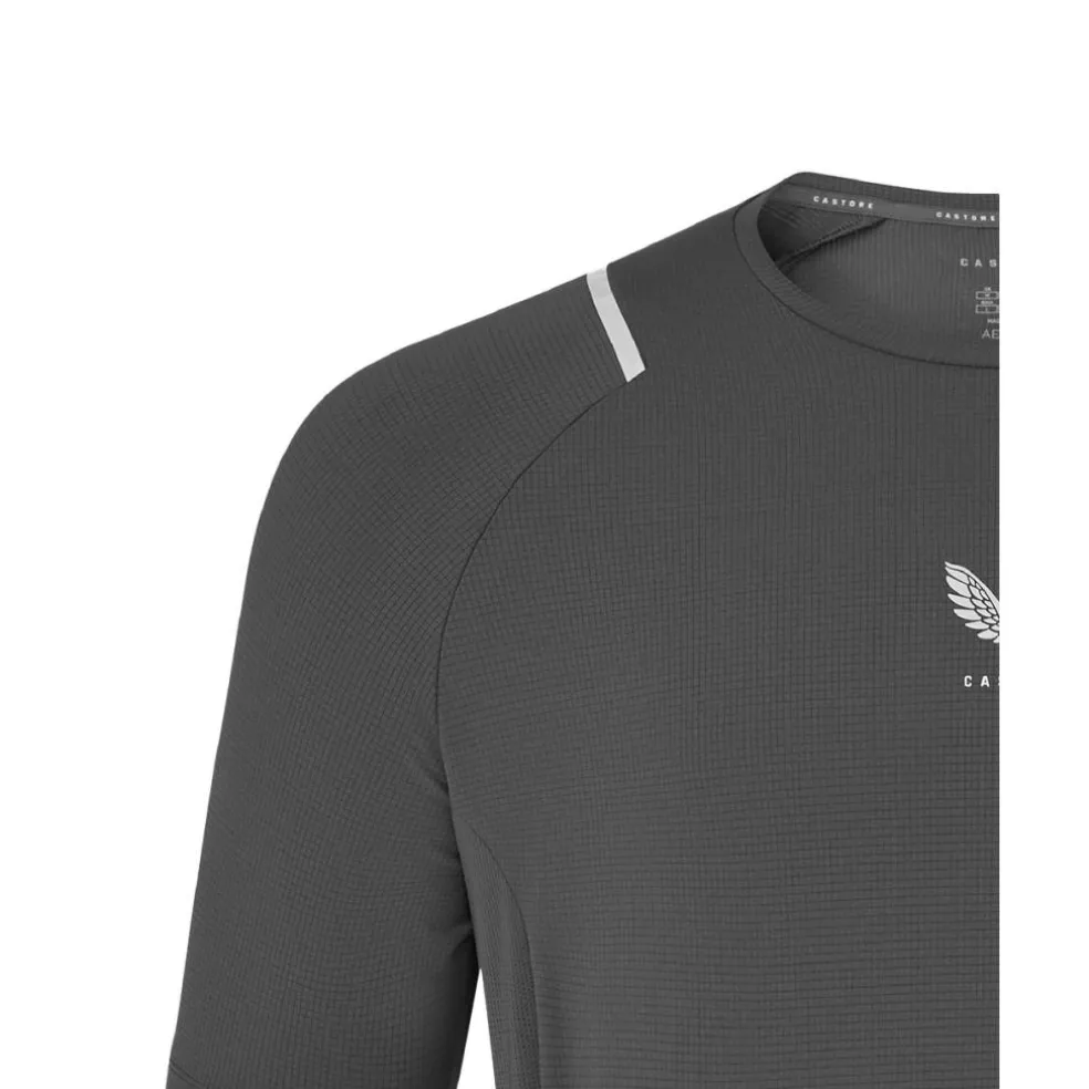 Castore shirt heren gunmetal gunmetal silver