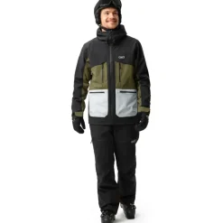 ColourWear Transfer winterjas heren black