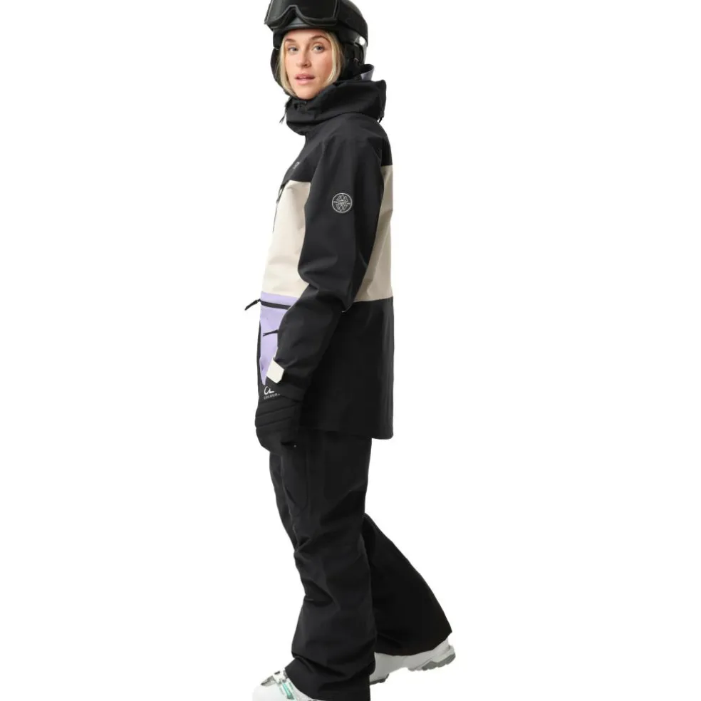 ColourWear Transfer winterjas dames black