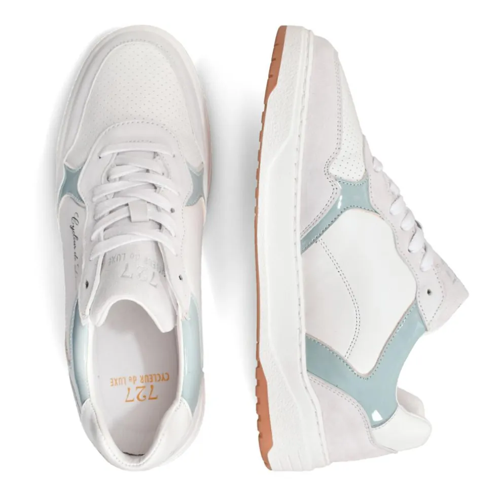 Cycleur De Luxe  Corncob schoenen dames white light blue