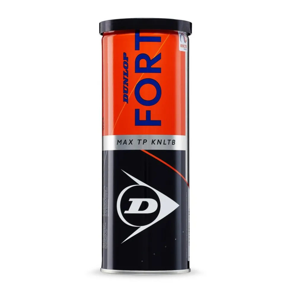 Dunlop 601401 Fort Max TP KNLTB tennisballen 3-pack geel