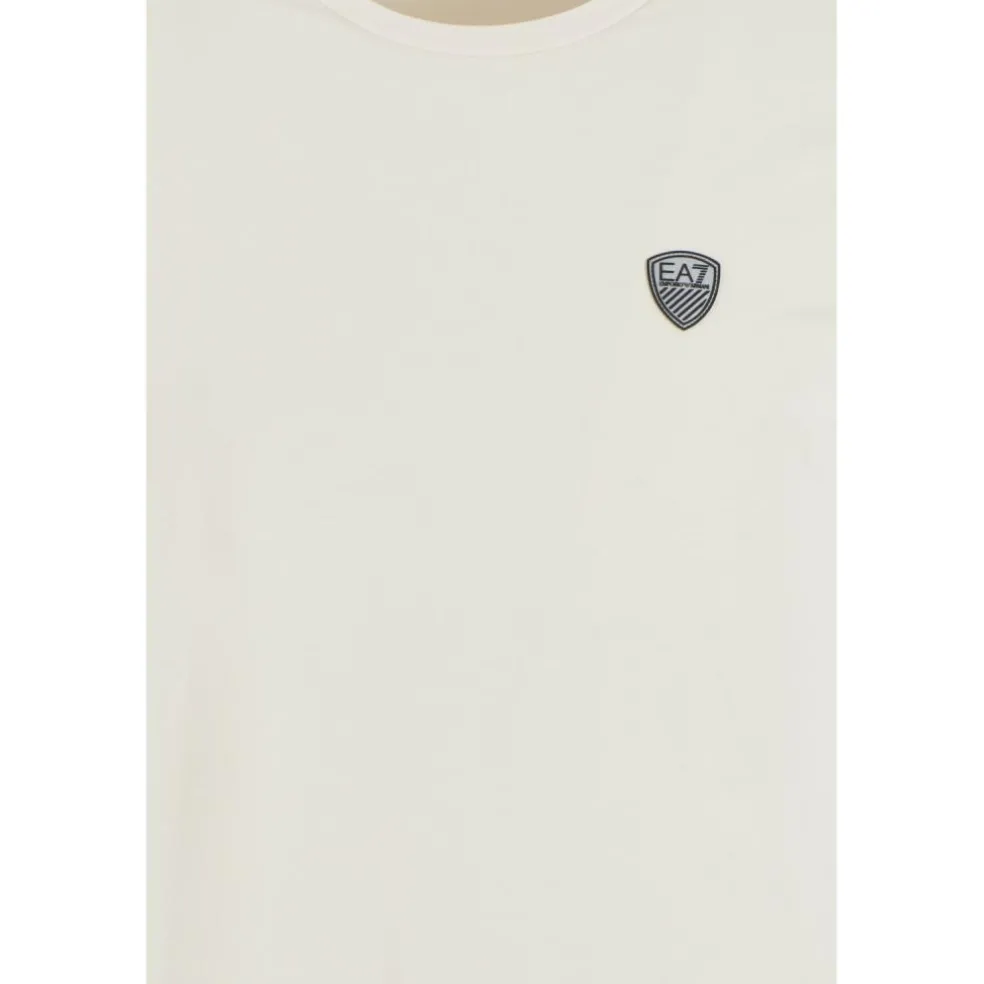 EA7 Train Premium Shield shirt heren beige