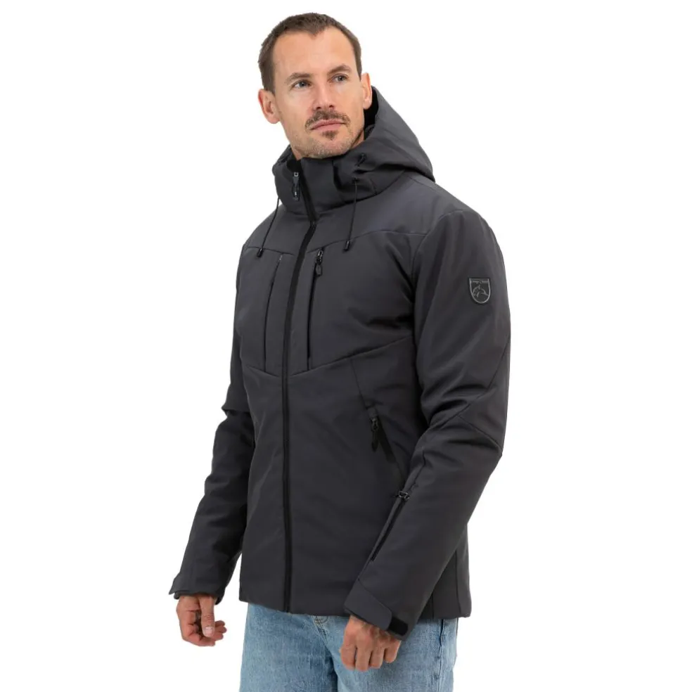 Falcon Boris softshell winterjas heren phantom